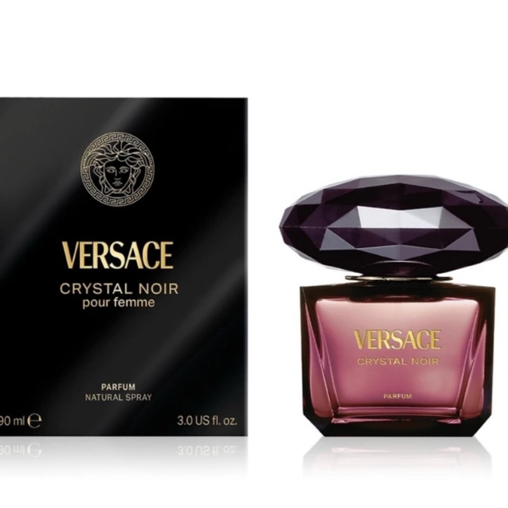 Versace Crystal Noir with Deep Purple Bottle